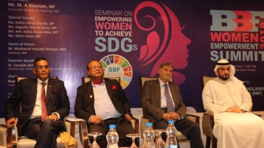 SEMINAR ON EMPOWERING WOMEN TO ACHIEVE SDGs @ Hotel Le Meridien Dhaka