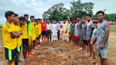 মধ্যনগরে বঙ্গবন্ধু গোল্ডকাপ ফুটবল টুর্নামেন্ট