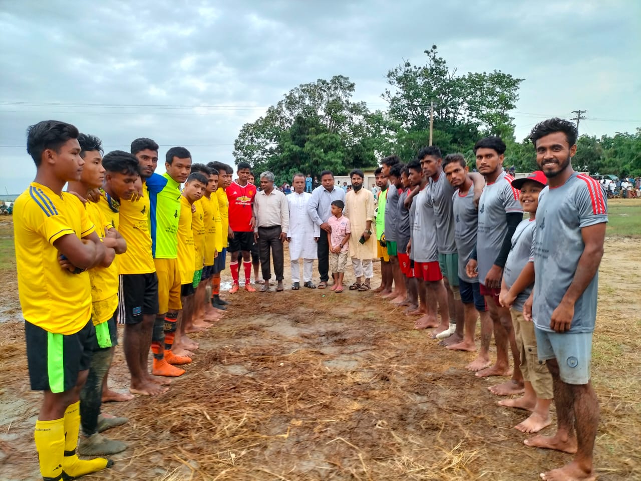 মধ্যনগরে বঙ্গবন্ধু গোল্ডকাপ ফুটবল টুর্নামেন্ট