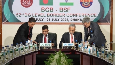 ৫২তম সীমান্ত সম্মেলন শেষ, অনুপ্রবেশের বিরুদ্ধে দৃঢ় অবস্থান