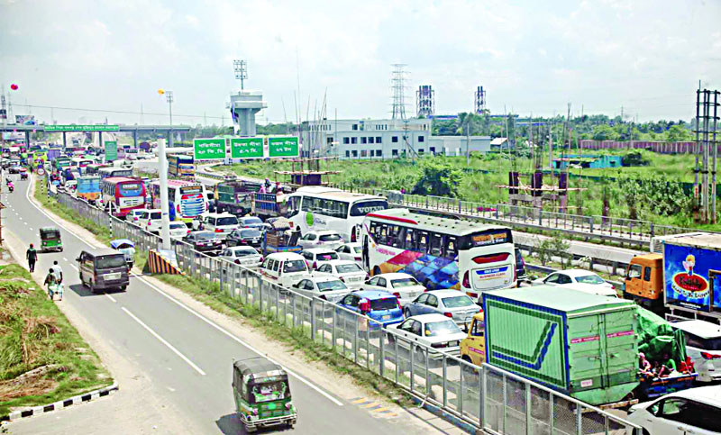 ঢাকা-মাওয়া-ভাঙ্গা এক্সপ্রেসওয়ে ফাইল ছবি