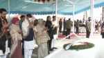 টুঙ্গিপাড়ায় জাতির জনকের সমাধিতে প্রধানমন্ত্রী