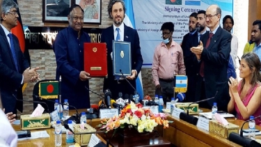 আর্জেন্টিনার সংগে তিনটি চুক্তি ও সমঝোতা স্মারক সই