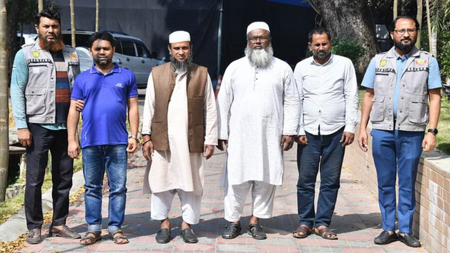 দারুসসালাম থানায় ধৃত জালনোট তৈরী করা চারজন