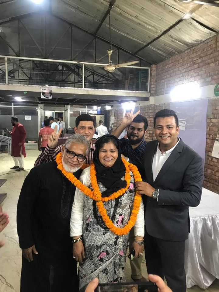 শাহনওয়াজ দিলরুবা খান বিপুল ভোটে উত্তরা অফিসার্স ক্লাবের সাধারণ সম্পাদক নির্বাচিত হয়েছেন