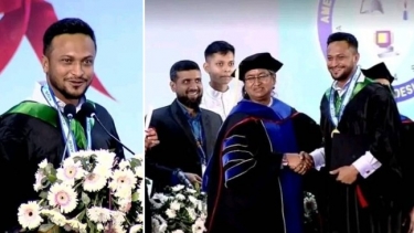 বি বিএ পাশ করলেন গ্র্যাজুয়েট হলেন সাকিব আল হাসান