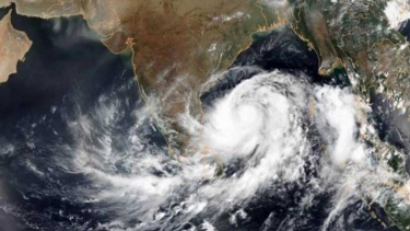 দক্ষিণপূর্ব বঙ্গোপসাগরের গভীর নিম্নচাপ ঘূর্ণিঝড় মোকায় রূপ নিয়েছে