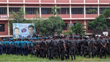 বিএনপির অবস্থান কর্মসূচি ,  আইনশৃঙ্খলা বাহিনীর কঠোর অবস্থান