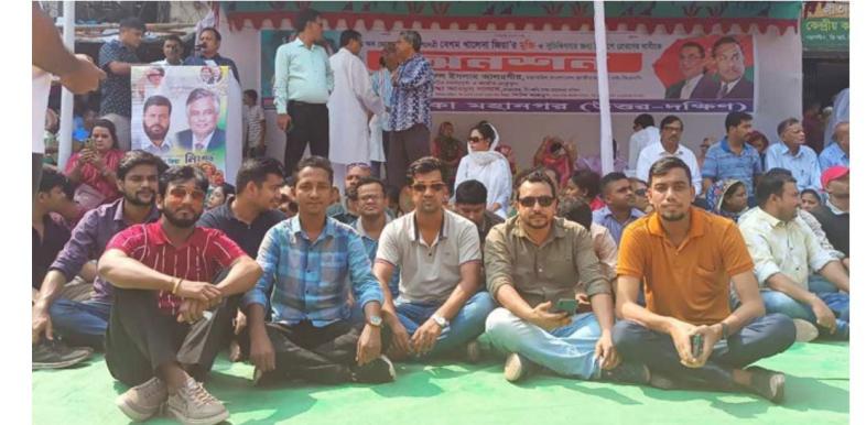 বিএনপির অনশন- খালেদা জিয়াকে বিদেশে চিকিৎসা ও মুক্তির দাবিতে