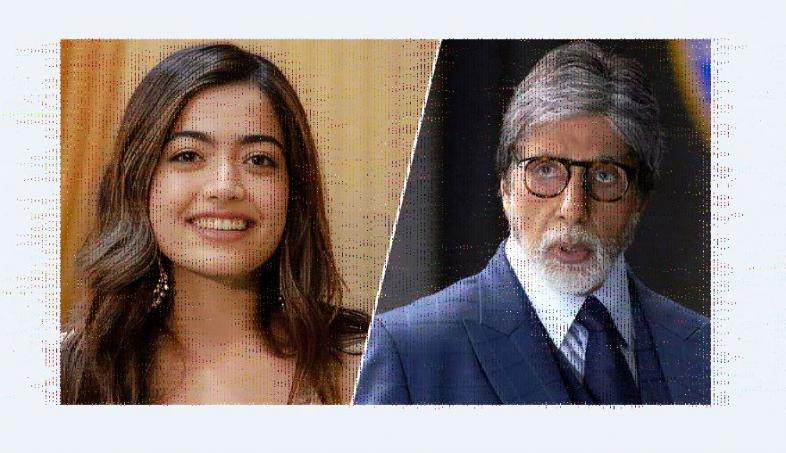 রাশমিকা পাশে দাঁড়ালেন অমিতাভ বচ্চন।