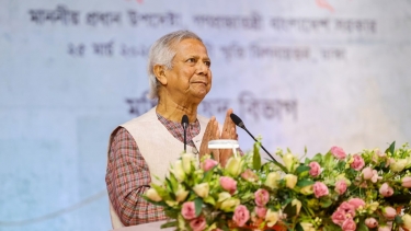 বিএফএ সম্মেলনে ভাষণ দিচ্ছেন প্রধান উপদেষ্টা