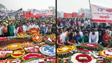আজ বাংলাদেশের মহান স্বাধীনতা দিবস, স্মৃতিসৌধে জনস্রোত