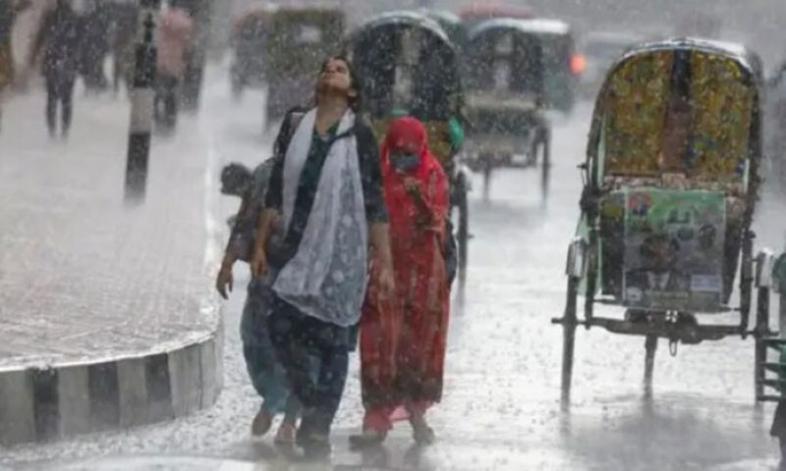 ভারি বর্ষণের পূর্বাভাস