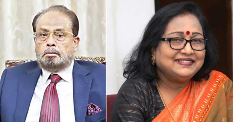 জিএম কাদের ও তার স্ত্রীর ফাইল ছবি