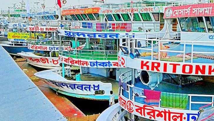 বরিশাল থেকে ঢাকার লঞ্চ চলাচল বন্ধ যাত্রীরা বিপাকে