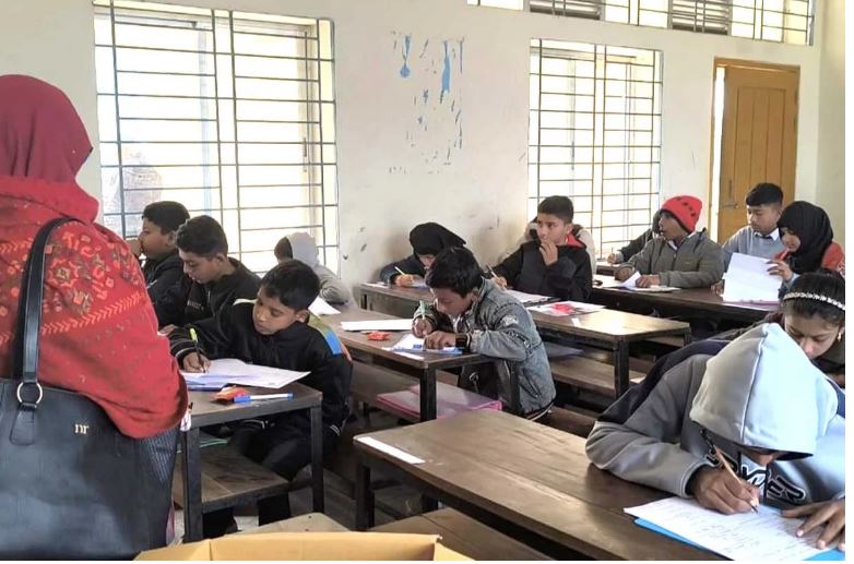 মাদারীপুরে বৃত্তি পরীক্ষায় অংশ নিল ২৩৭ শিক্ষার্থী