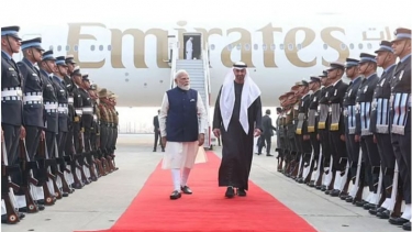 ভারত সফরে আমিরাত প্রেসিডেন্ট, ঐতিহ্যবাহী উপহার ও গভীর আলোচনা