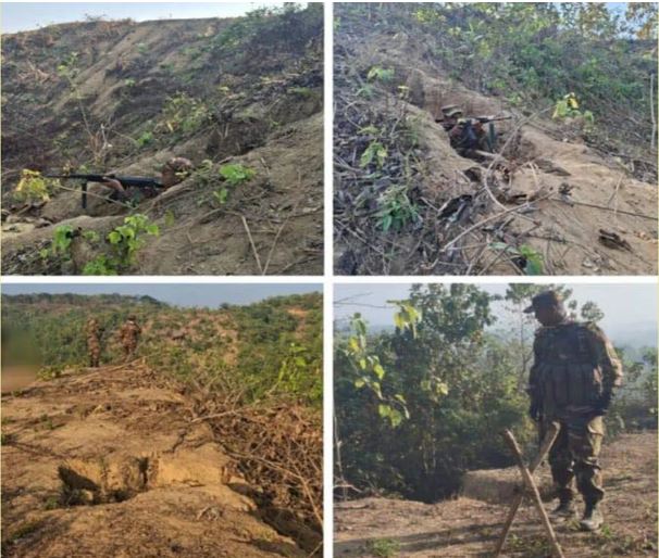 রাঙ্গামাটিতে সেনাবাহিনীর অভিযানে ইউপিডিএফের গোপন আস্তানা ধ্বংস