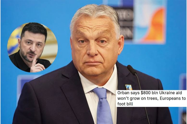 ইউক্রেন ৮০০ বিলিয়ন ডলার দাবি করায় হাঙ্গেরির প্রধানমন্ত্রীর কঠোর প্রতিক্রিয়া