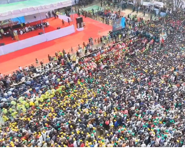 সিলেটে জনসভায় তারেক রহমান