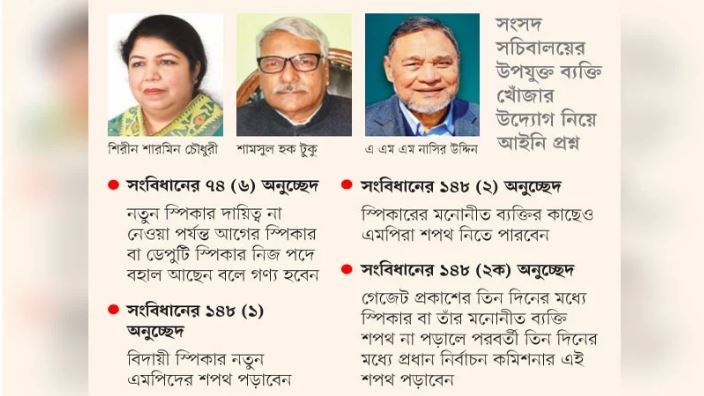 নতুন সংসদ সদস্যদের শপথ পড়াবেন কে