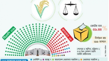 চূড়ান্ত ফলে কার কত আসন