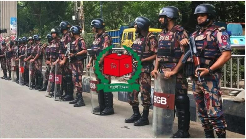 নির্বাচন ঘিরে সারাদেশে নিরাপত্তা জোরদার