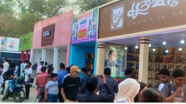 একুশে বইমেলার আজ শেষ দিন