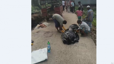 বেগমগন্জে বস্তাবন্দি লাশ উদ্ধার