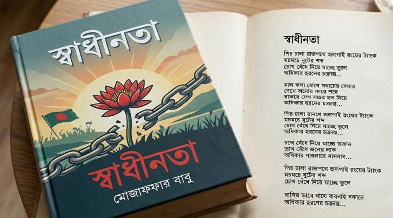 কবি মোজাফফার বাবুর কবিতা- স্বাধীনতা