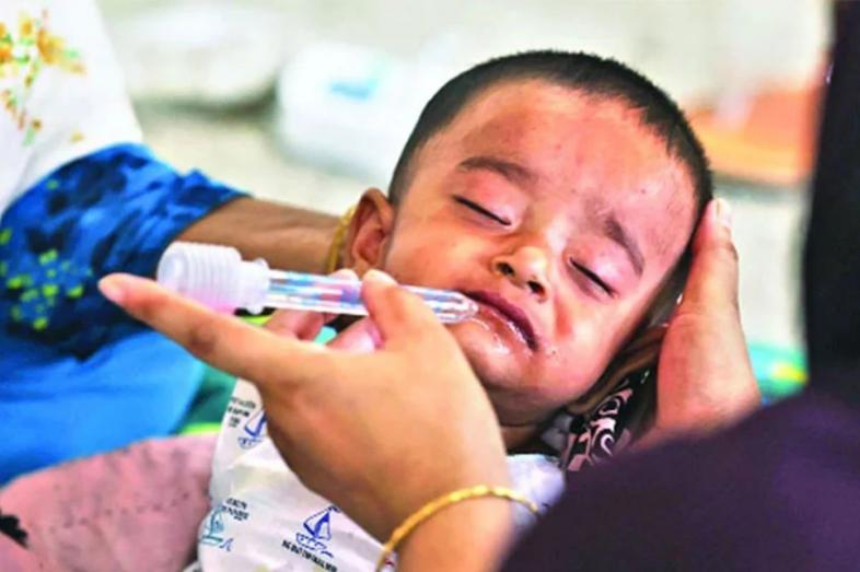 ১৯ দিনে হামের উপসর্গ নিয়ে ৯৪ শিশুর মৃত্যু