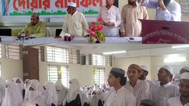 মীর ওয়ারীশপুর  মাদ্রাসার পরীক্ষার্থীদের বিদায় অনুষ্ঠিত