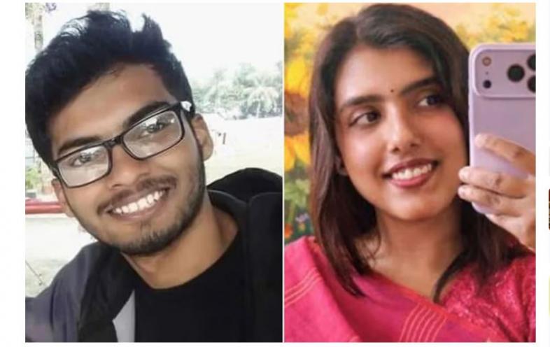 জামিল আহমেদ লিমন ও নাহিদা সুলতানা বৃষ্টি
