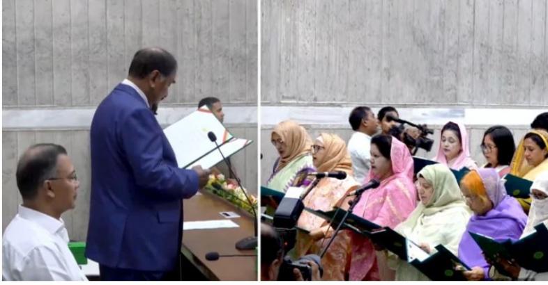 সংরক্ষিত নারী আসনে শপথ নিলেন ৪৯ এমপি