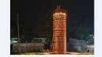 জুলাই স্মৃতিস্তম্ভে আগুন , আটক ছাত্রলীগ সাবেক নেতা