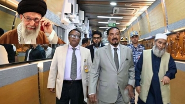 খামেনির জানাজায় অংশ নিতে ইরানের পথে স্পিকার হাফিজ উদ্দিন