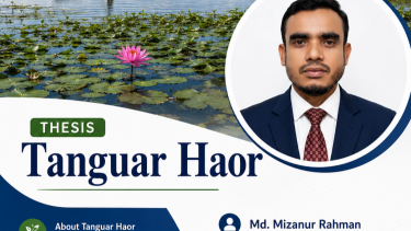 হাওরের জীববৈচিত্র্যের উপর প্রাকৃতিক দুর্যোগের প্রভাবঃ টাঙ্গুয়ার হাওরের উপর একটি সমীক্ষা: মো. মিজানুর রহমান